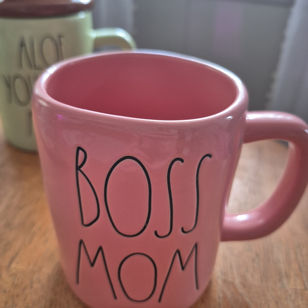 Rae Dunn Pink Artisan Mug
